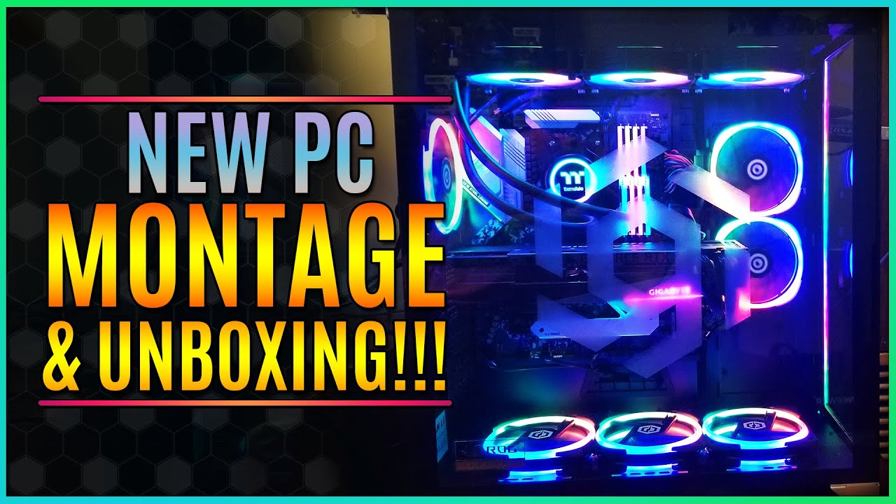 【Glitchiz IRL】NEW BEAST PC MONTAGE & UNBOXING! FIRST REACTION! LASER ENGRAVING!
