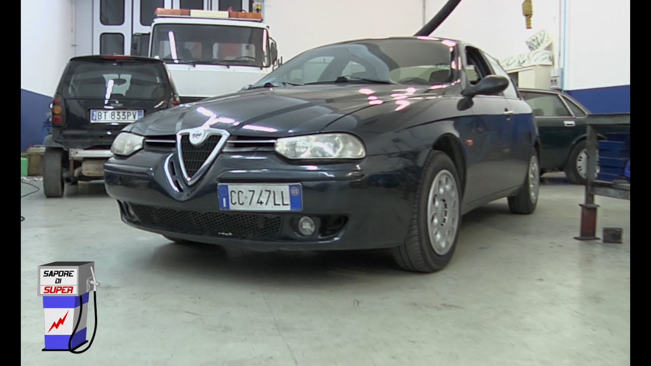 Sapore di Super - L'Alfa 156 JTD a metano guidata da Mauro Casciari