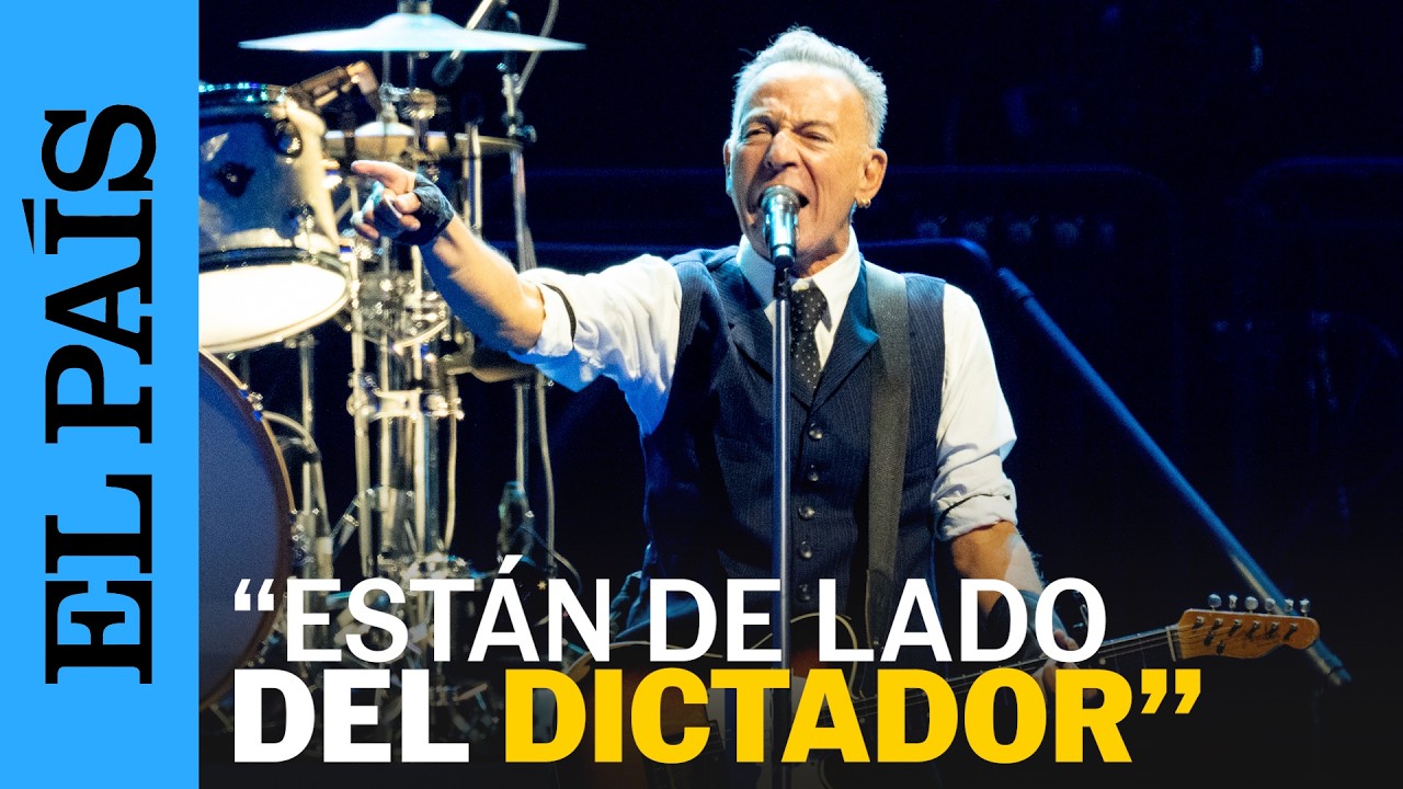 Bruce Springsteen critica a Trump: 