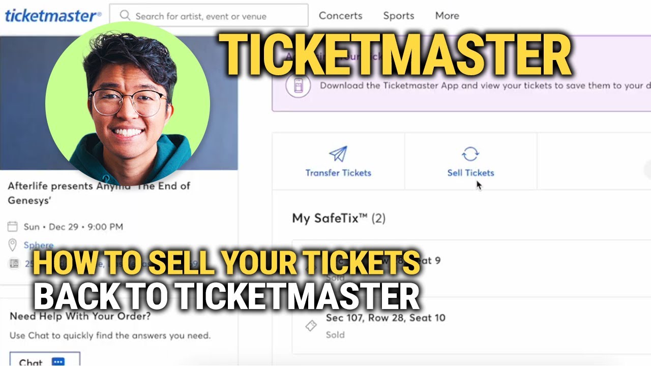 Как продать билеты обратно на Ticketmaster: полное руководство!