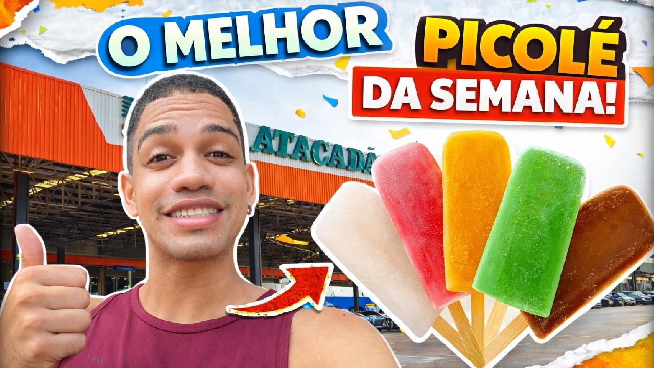 VLOG O MELHOR PICOLÉ/SORVETE DA SEMANA!