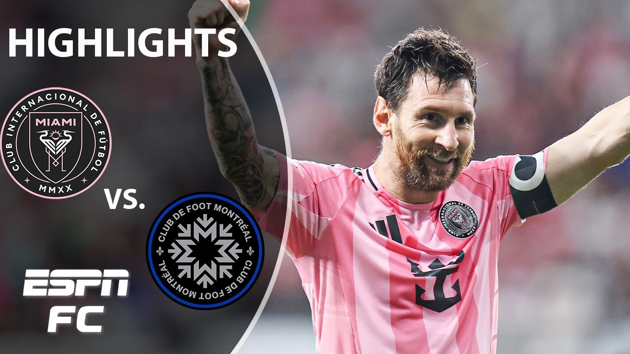 LIONEL MESSI SCORES 4 GOALS 🤯 Inter Miami vs. CF Montreal | MLS Highlights | ESPN FC