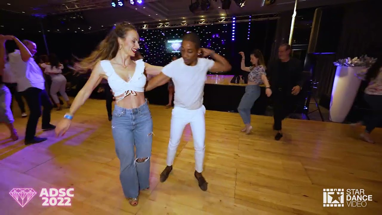 Jose Diaz & @Anne Günther | social dancing @ Antwerp Diamond Salsa Congress