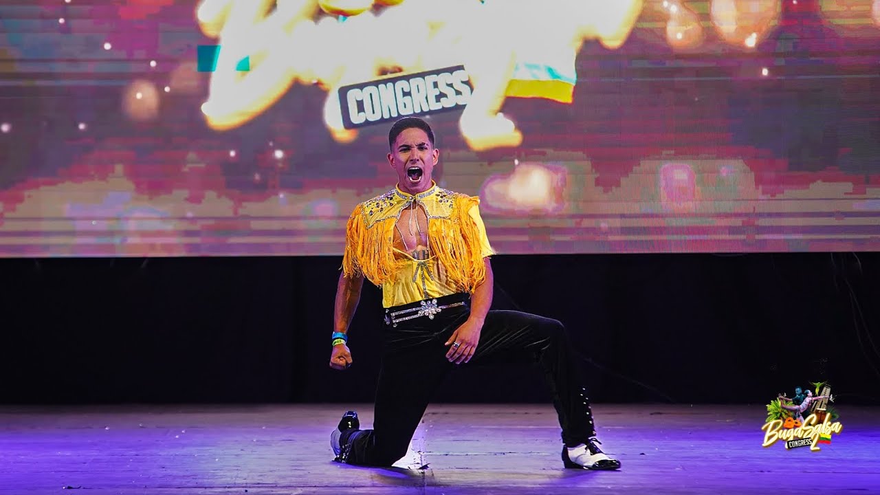 DANIEL PERDIGÓN RIVAS - Campeón Solista Masculino Adulto Profesional Salsa- Buga Salsa Congress 2023