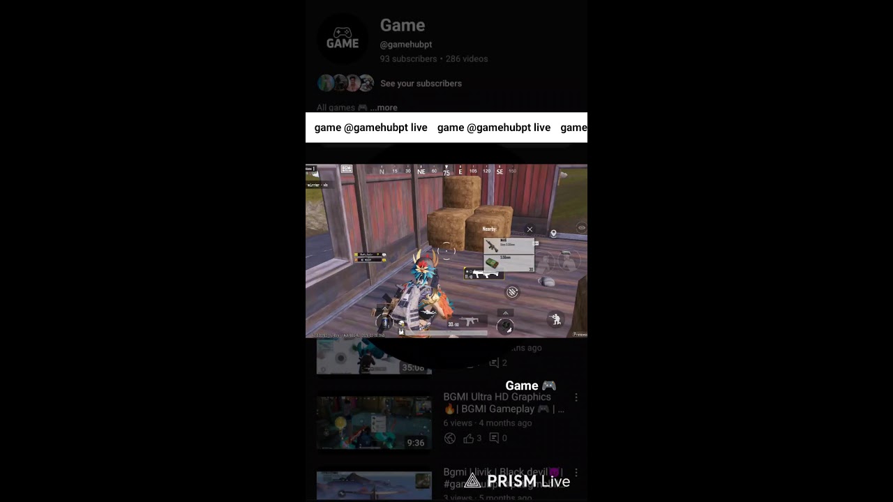 Live streaming of Game