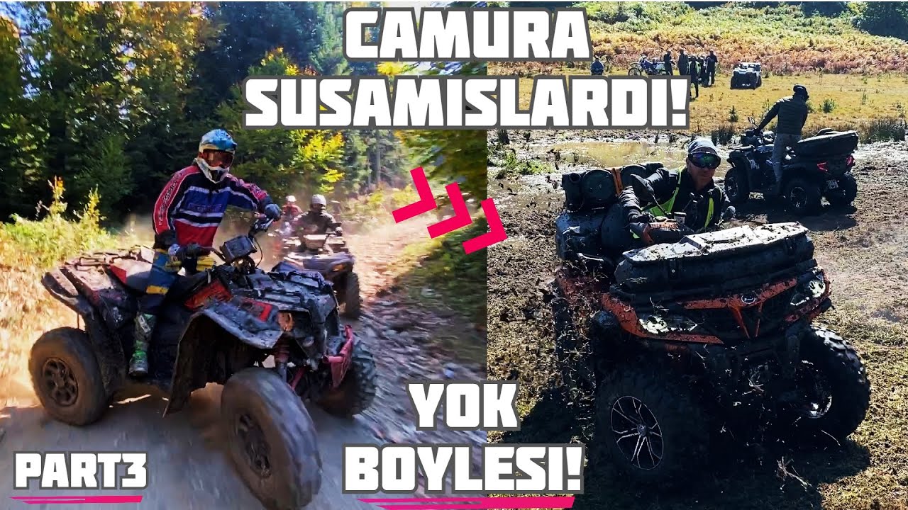 CF 1000 HAKKINI VEREN ADAM BULUNDU! - TÜRKİYE ATV BULUŞMASI 2021 ATV OFFROAD ÇAMUR VLOG #PART3