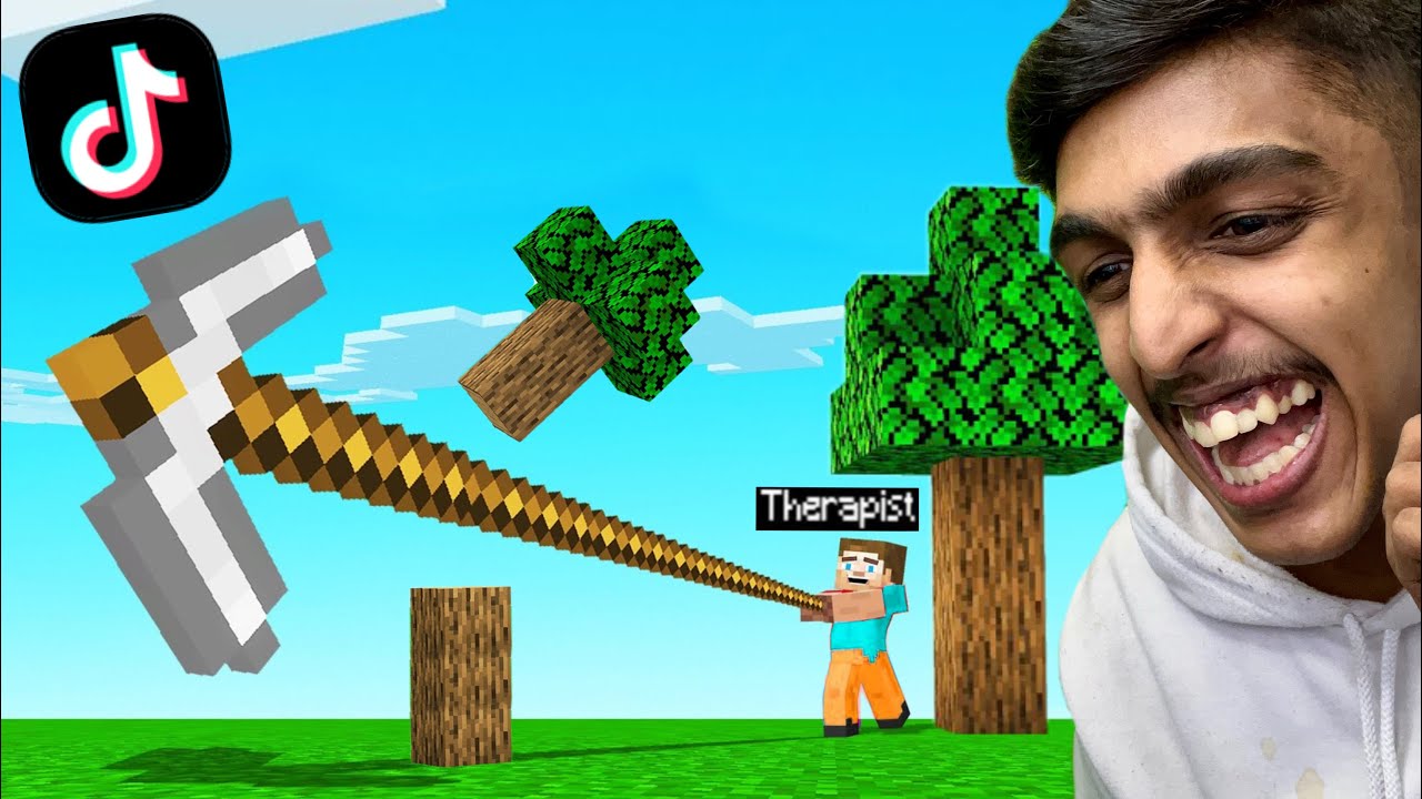 Testing Minecraft Viral TikTok Illegal Hacks 🔥😲!!
