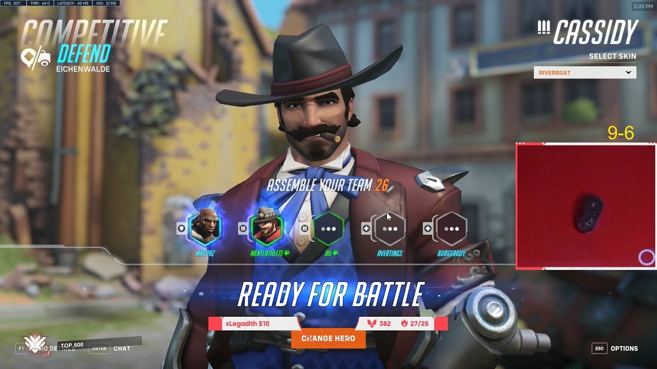 THIS IS 49% ACCURACY IN TOP 500 AS CASSIDY! GALE CASSIDY GAMEPLAY SEASON 4 TOP 500
