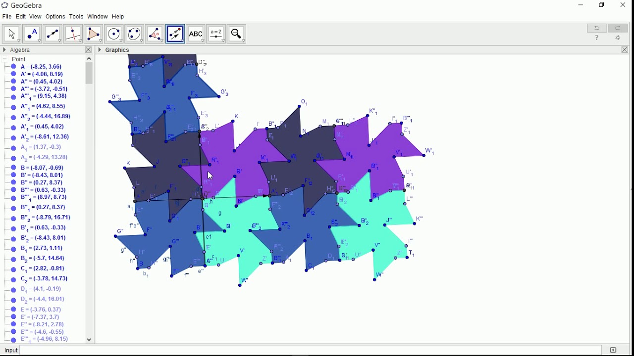 TESSELATION USING GEOGEBRA