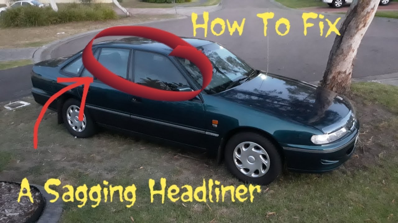 How To Fix A Sagging Headliner Holden Commodore VS
