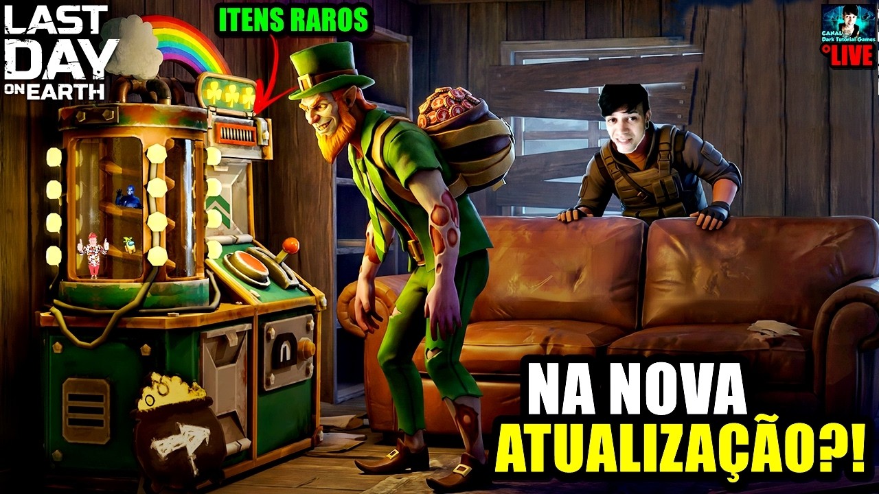 ●NOVIDADE CHEGANDO! NOVO EVENTO Leprechaun — PROMETE ITENS RAROS 👁 Last Day On Earth