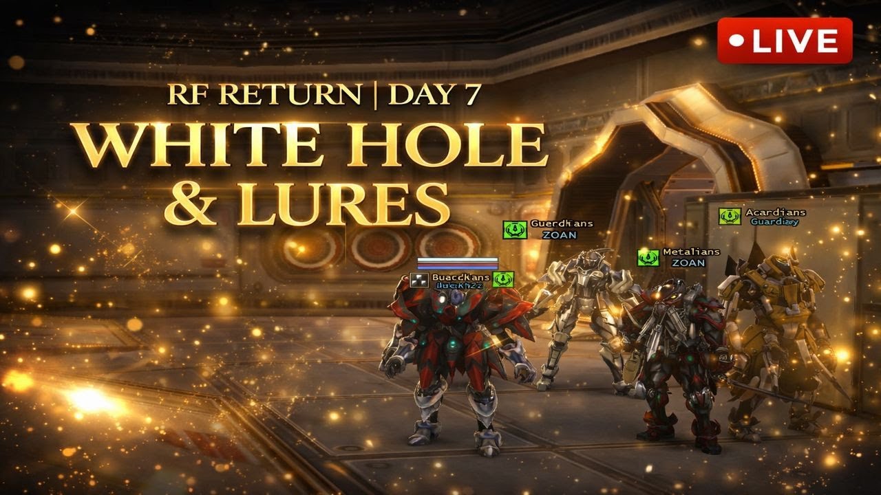 🔥 RF Return  DAY 7 🔥 LIVE RF RETURN | WH & LURES – RUSUH? ADA TOWER?!