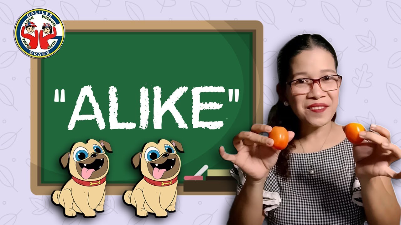 ALIKE  | Preschool & Kindergarten  | Learning with Teacher Ira