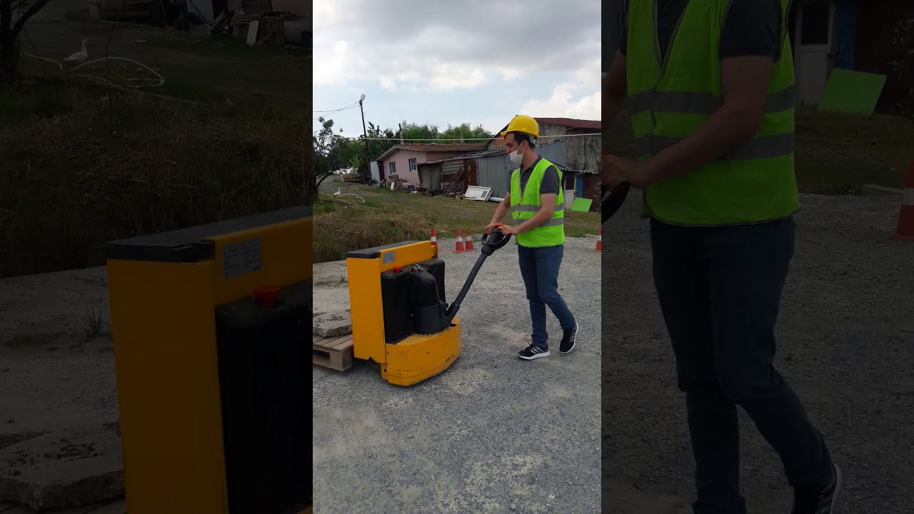 Elektrikli Transpalet Operatör Belgesi ehliyeti uygulama sınavı