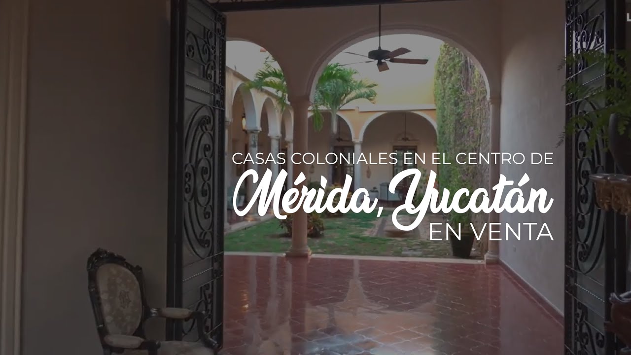 CASA EN EL CENTRO DE MÉRIDA 🤯 |  Libera Real Estate