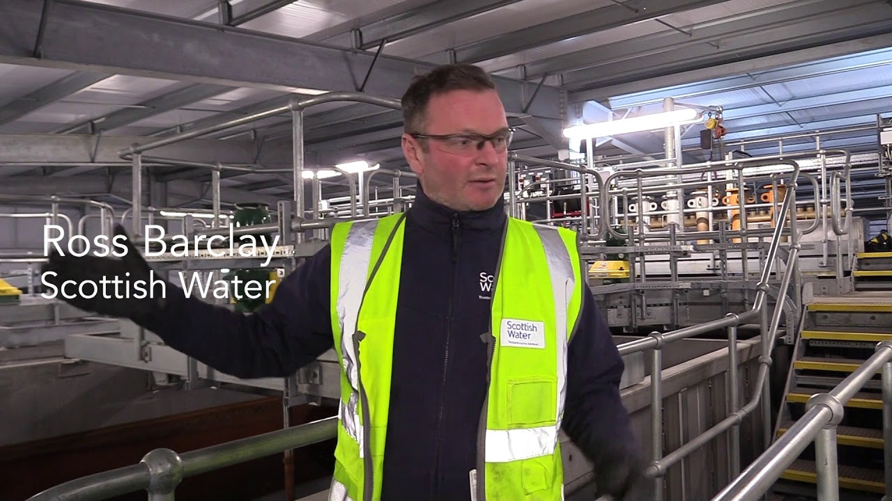 New Water Treatment Works in Oban in Action