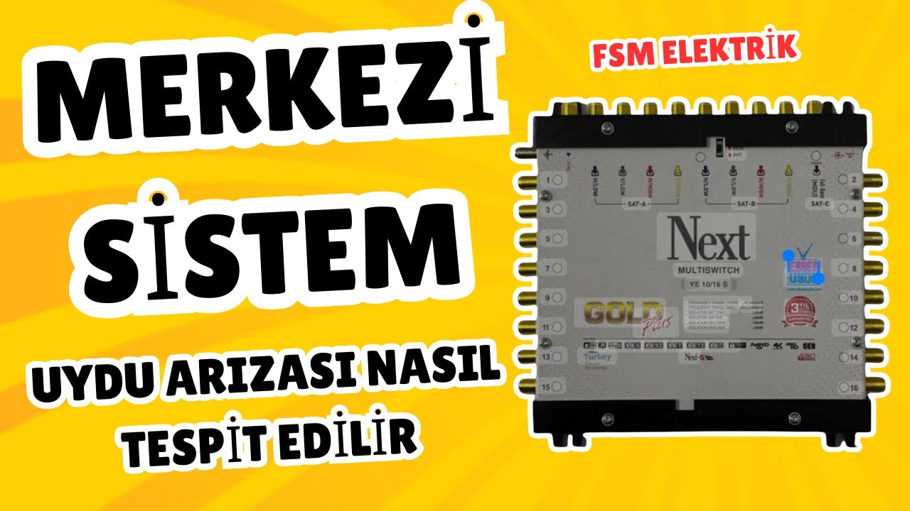 Merkezi Uydu Sistem Arızası Nasıl Giderilir? 📡| Sinyal Yok Hatası ve Çözüm Rehberi 🔧