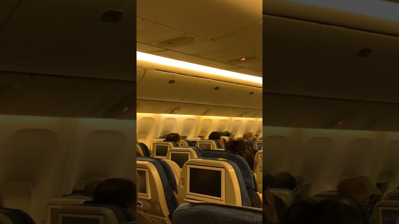 Korean Air 777-300 Economy Class Cabin Tour (Rear View) | MNL to ICN