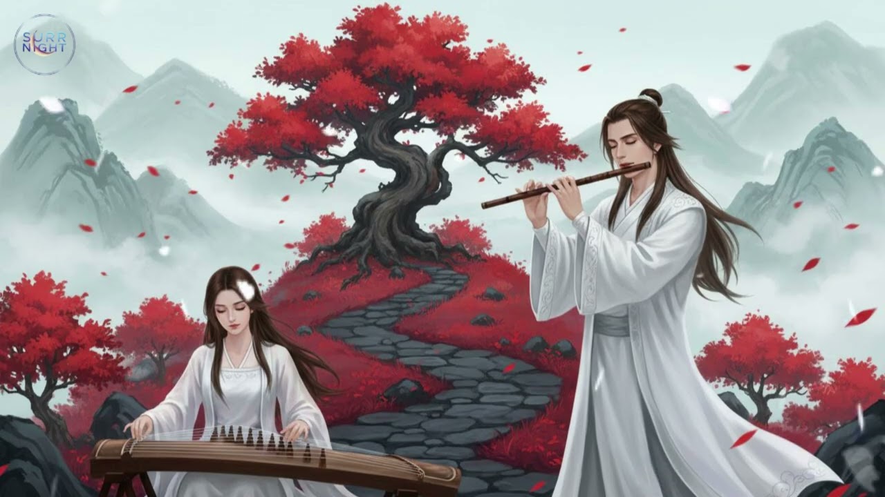 Soft Chinese Music – Bamboo Flute & Pipa for Gentle Relaxation & Mindfulness