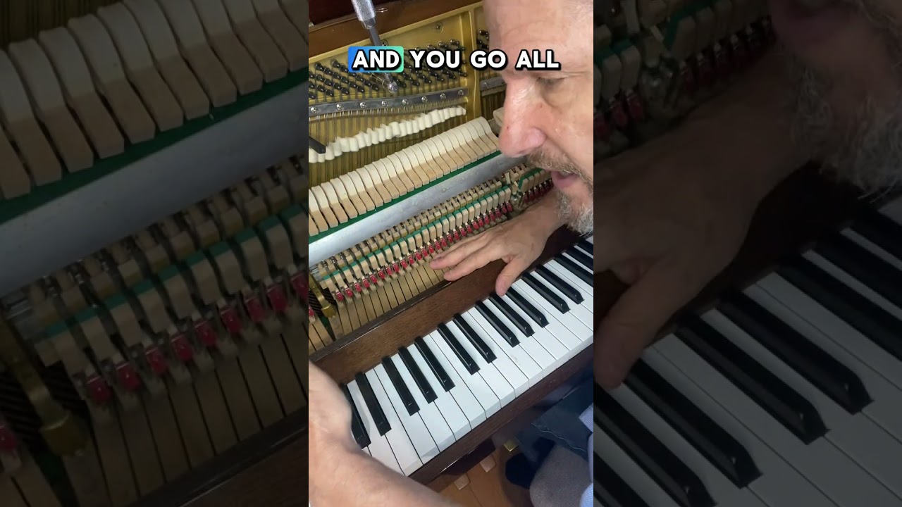 The Absolute Easiest Way to Tune a Piano by Ear! Almost NO Theory!
