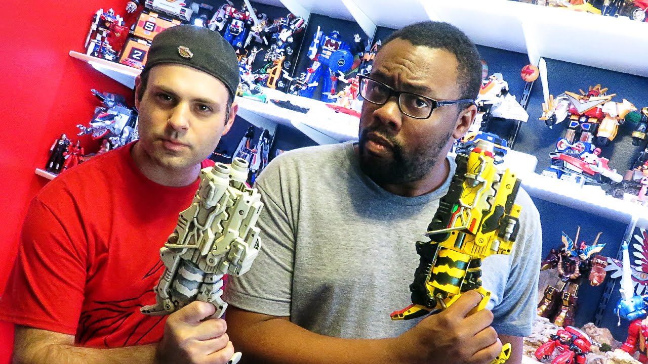 Power Rangers Dino Charge Party! 🎉 (Andre Reacts to Ninninger! 😂🍔)