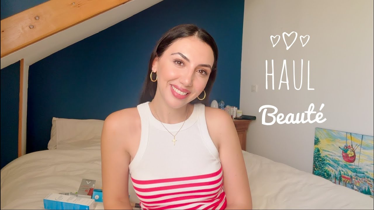 Haul Paris 💕 Mes produits indispensable pour la peau [ voix douce] [miss asmr français ]