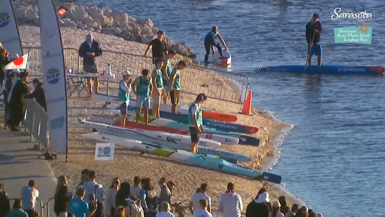 Финал среди юниоров по сапсёрфингу среди мужчин / Чемпионат мира по сапсёрфингу ICF 2024, Сарасот...