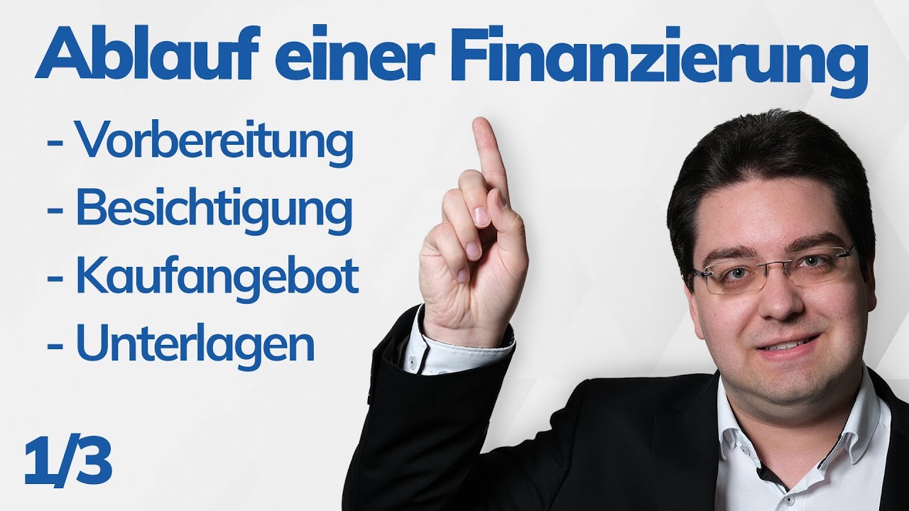 Ablauf Baufinanzierung / Immobilienfinanzierung zeitlicher Ablauf Immobilienkauf [1/3] Checkliste