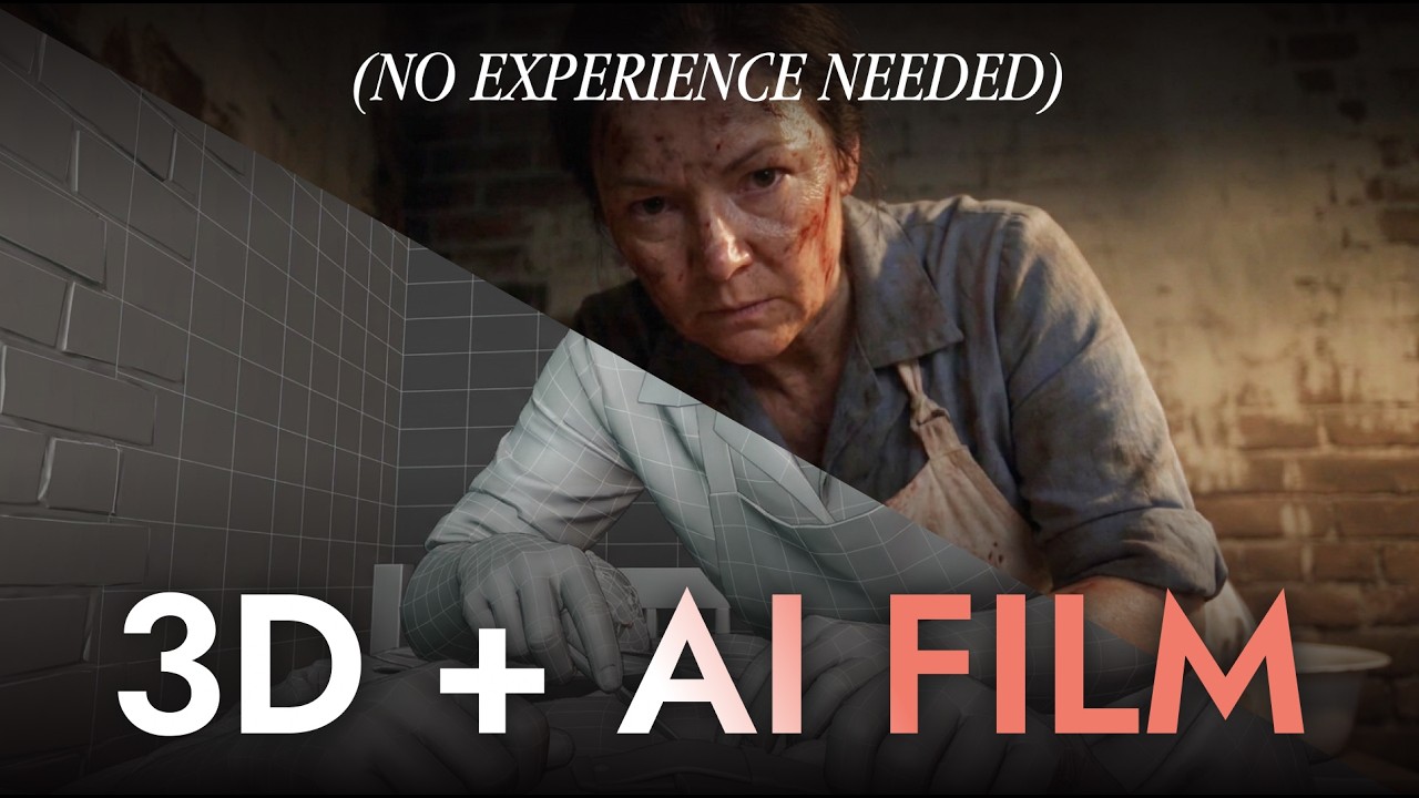 The Only 3D-to-AI Filmmaking Tutorial You Need (No 3D Experience Required)
