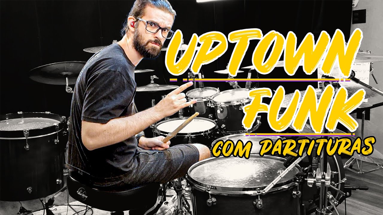 MARK RONSON ft. BRUNO MARS  - UPTOWN FUNK | DRUM COVER | PEDRO TINELLO (com partituras)