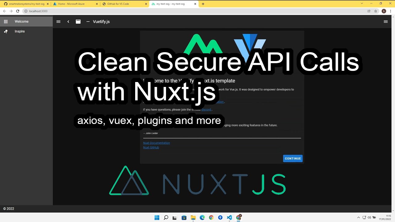 Simple, Clean, Secure API Calls with Nuxt js