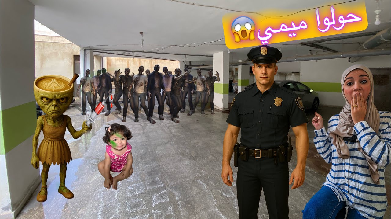 باليرينا كابوتشينا الزومبي أعطت ميمي إبرة وحولتها لزومبي رحمه حاولت تساعدها قبل ما يعرف ايمن تيوبر😱!
