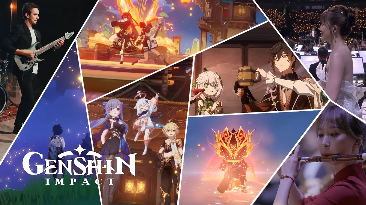 Lantern Rite Theme Music (All Versions 2021~2024) | Genshin Impact