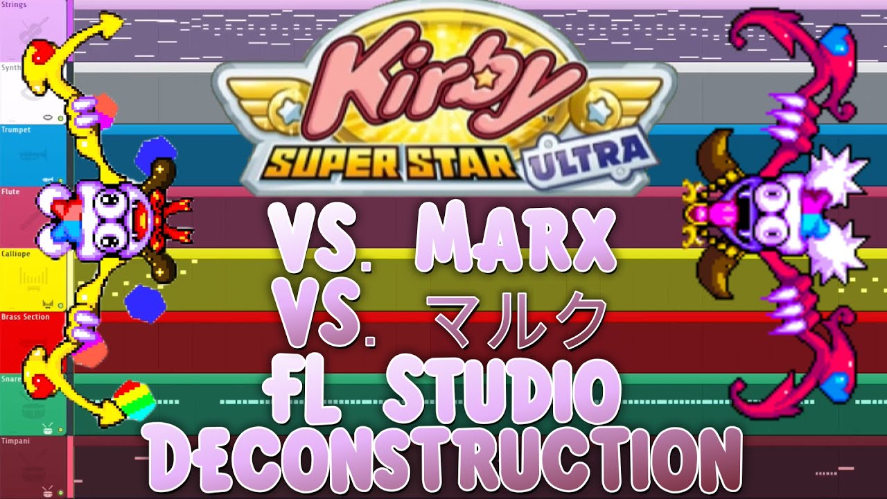 Kirby Super Star Ultra - VS. MARX - FL Studio Deconstruction