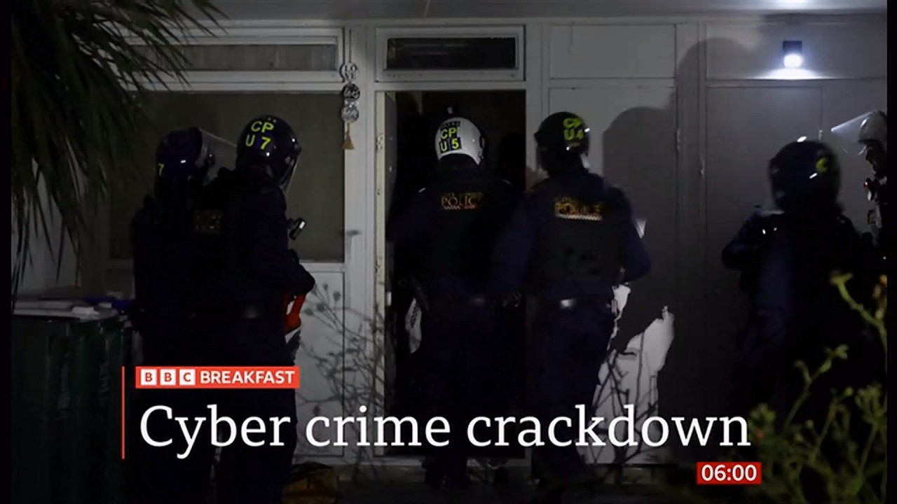Cyber crime crackdown in the UK - 20/May/2026