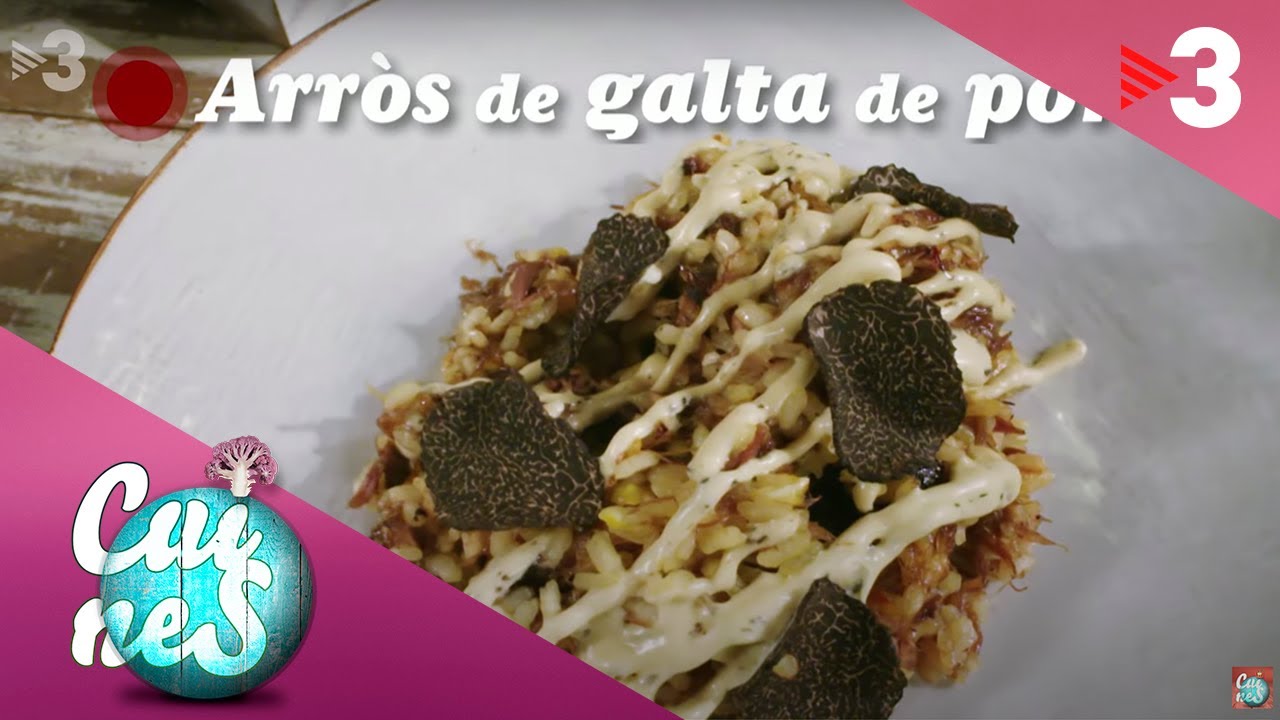 Arròs de galta de porc - Cuines