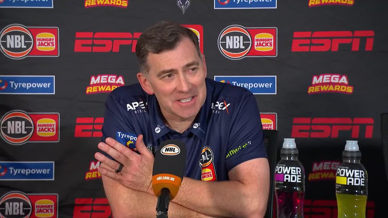 Mike Wells press conference vs Sydney Kings - Round 18, NBL26