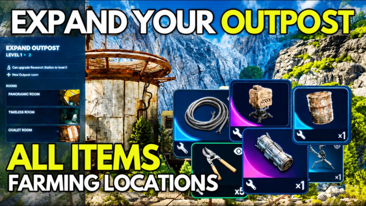 How to EXPAND Your Outpost FAST in ARC Raiders Outpost Guide (FIND ITEMS FAST!)