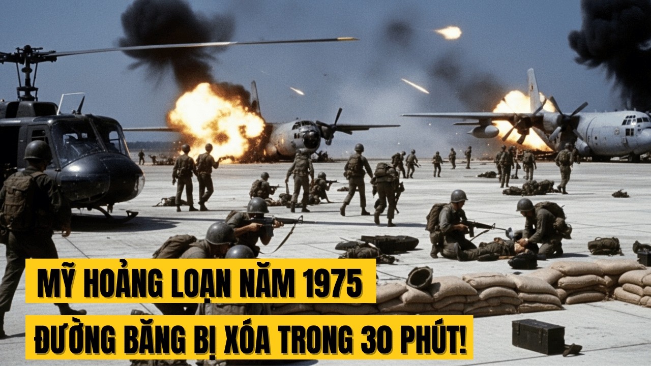 CIA choáng váng: Trận pháo 24 khẩu khiến đường băng 3600 mét tê liệt dù Mỹ tự tin “ngoài tầm bắn”.