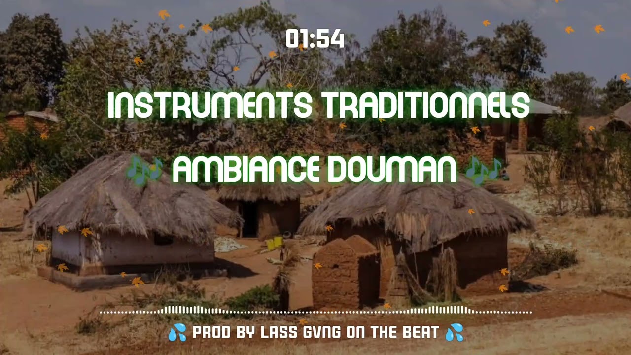 Instrument traditionnel ambiance douman 