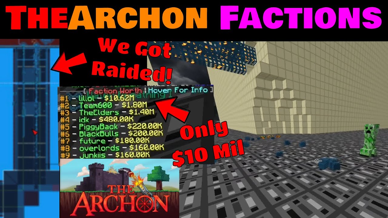 We Got RAIDED!?!? But We Won F-Top 1 With Only $10 Million TheArchon Ruby Realm Factions [3]