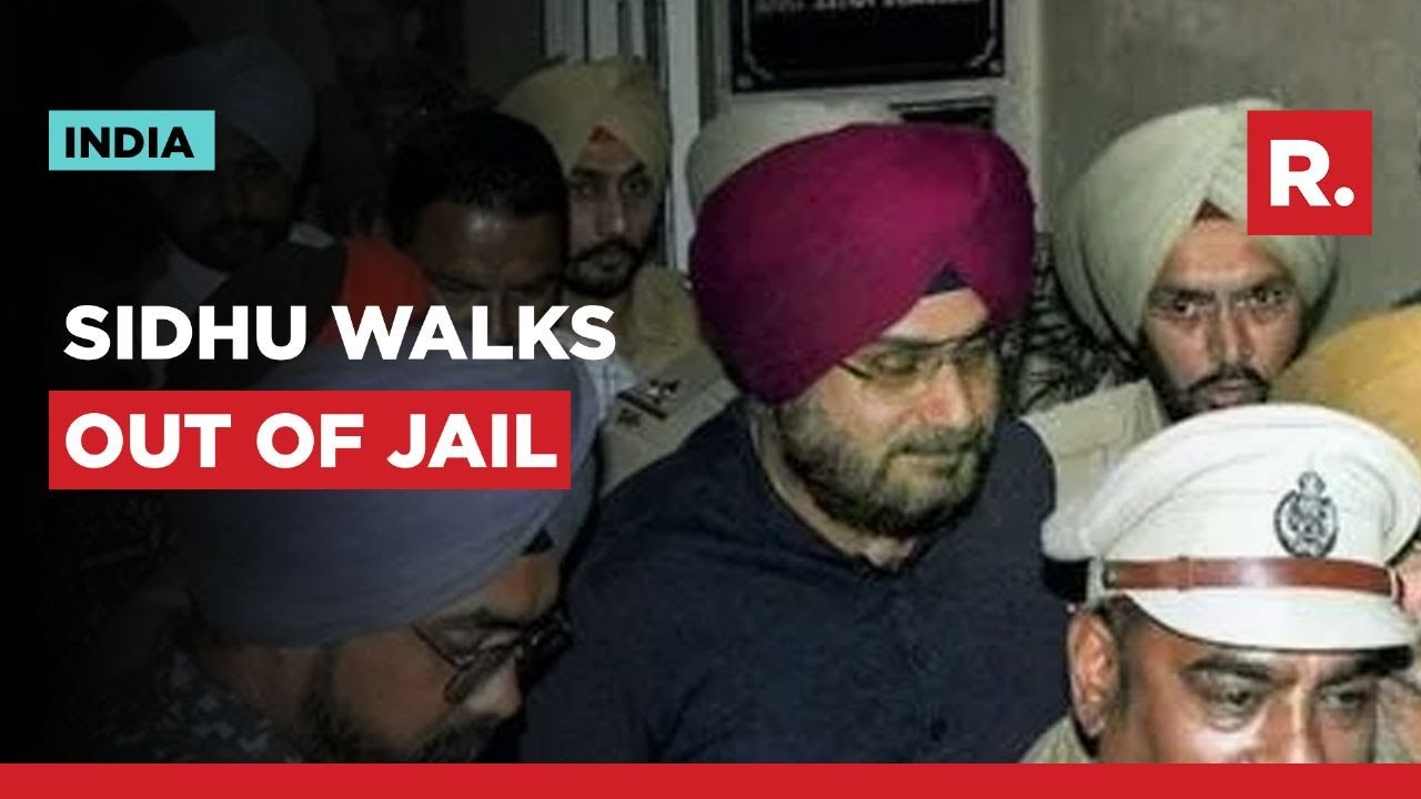 Navjot Singh Sidhu Walks Out Of Jail, Says Centre 'Chaining Democracy