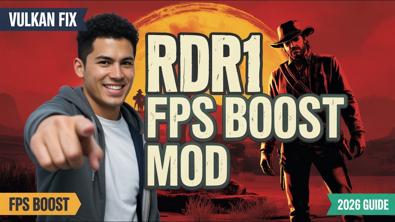 Как установить мод для улучшения производительности Vulkan в Red Dead Redemption (RDR1) на ПК (2026)
