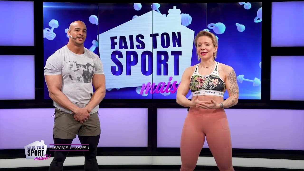 FAIS TON SPORT À LA MAISON! S04 EP38