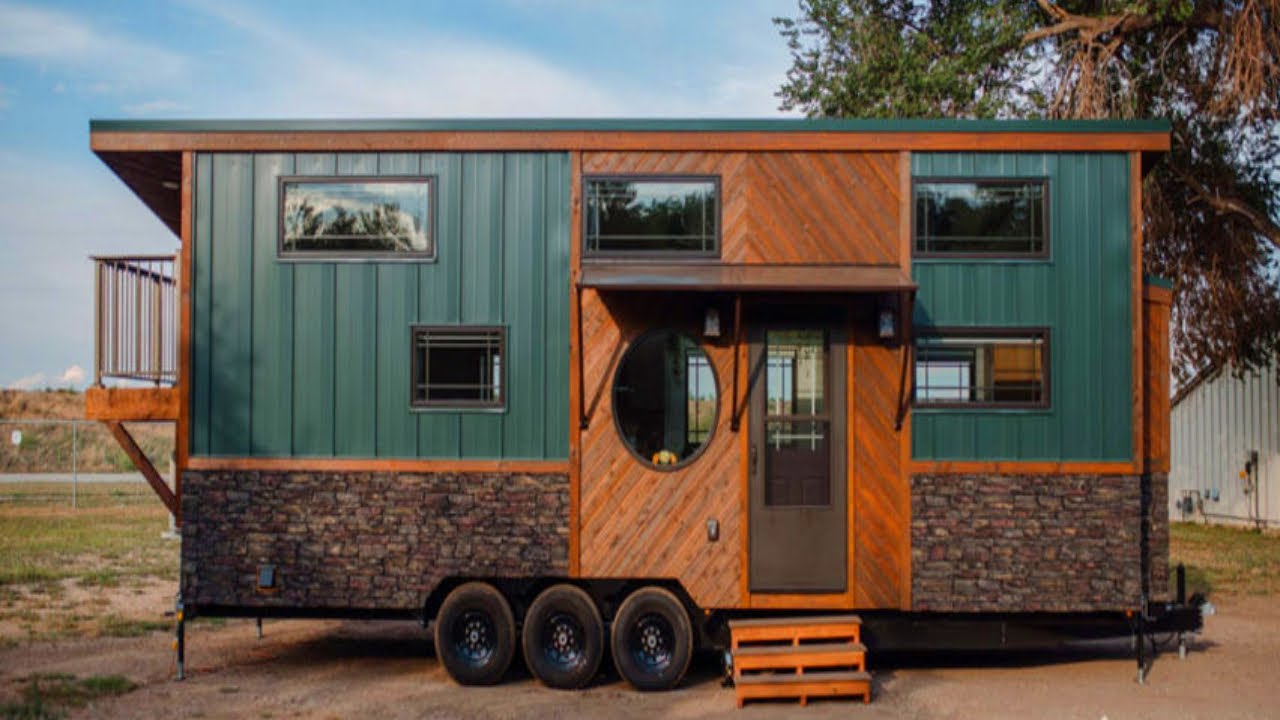 Incredibly  Luxur Gorgeous Her Cozy 10&times;30 MitchCraft Tiny House | Tiny House Concepts