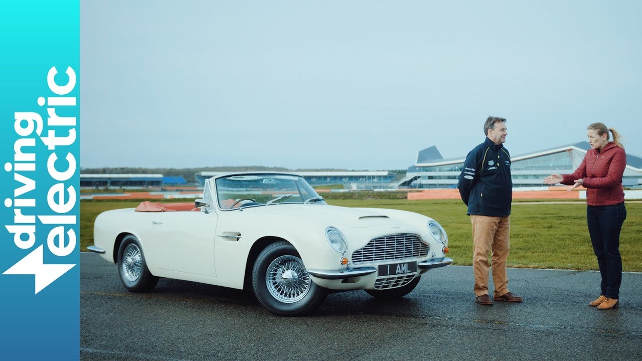 1970 Aston Martin DB6 MkII Volante electric review - DrivingElectric