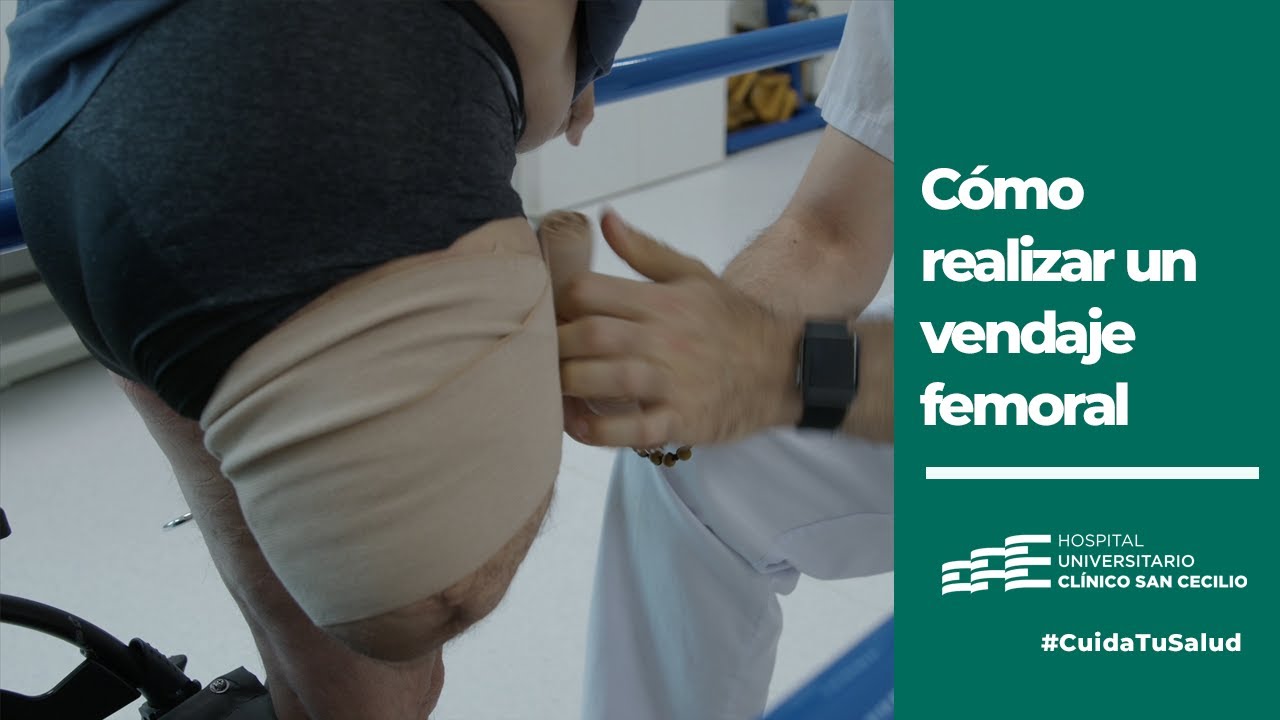 Vendaje de mu&ntilde;&oacute;n femoral: c&oacute;mo realizarlo
