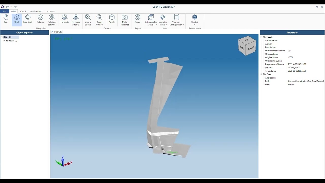 IFC Export | Pythagoras CAD 2025 Tutorial