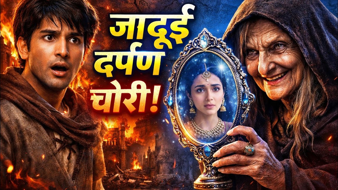 जब जादुई दर्पण ने बदल दी किस्मत | आरव और वैदेही की अद्भुत कथा
