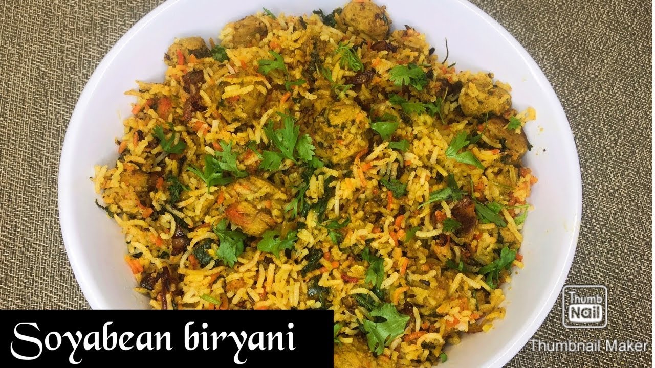 Soyabean biryani | restaurant style soyabean biryani | Biryani ideas | Jyotikakitchen !